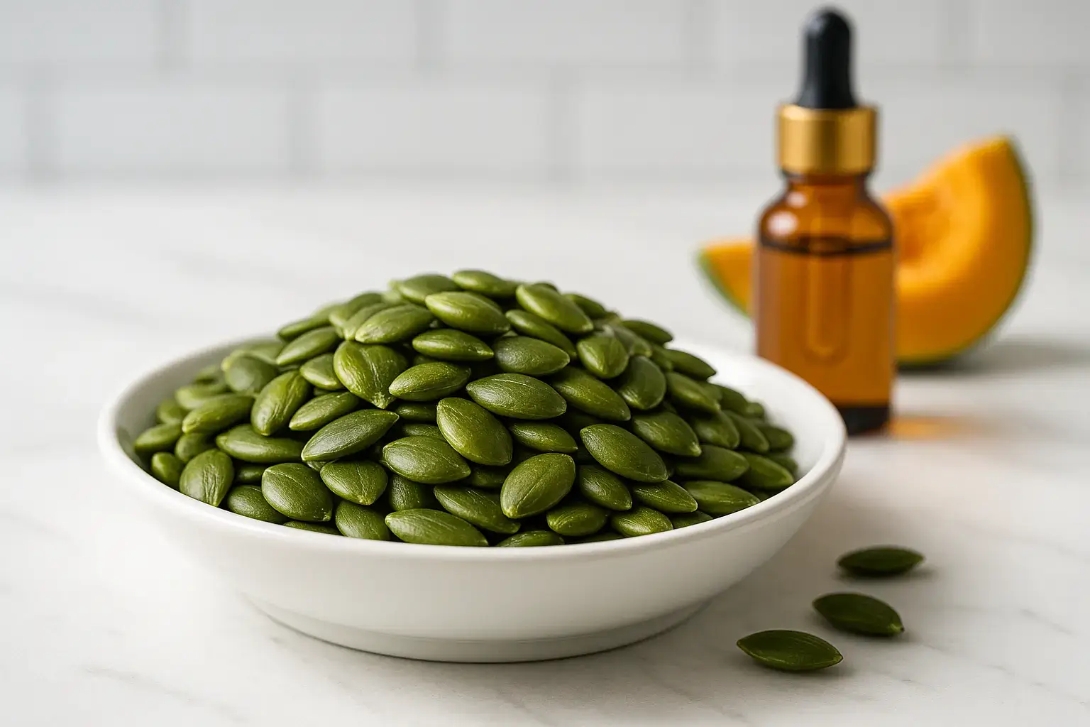 Pumpkin seed extract — prostate health and zinc contribution in Baker's Volume Enhancer supplement